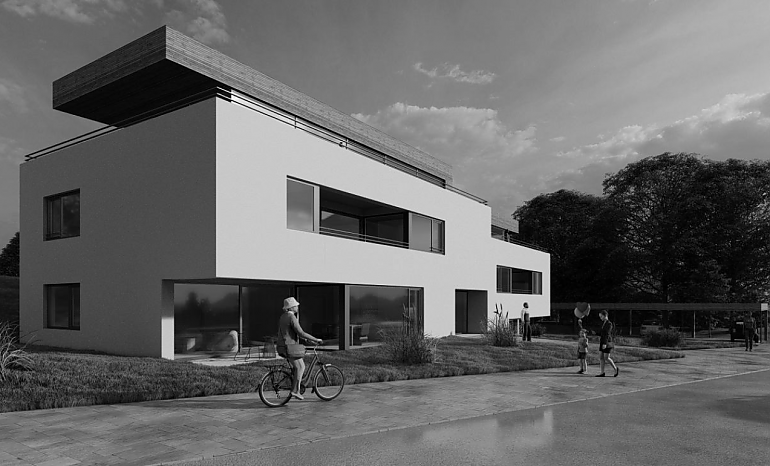 Neubau eines Mehrfamilienhauses