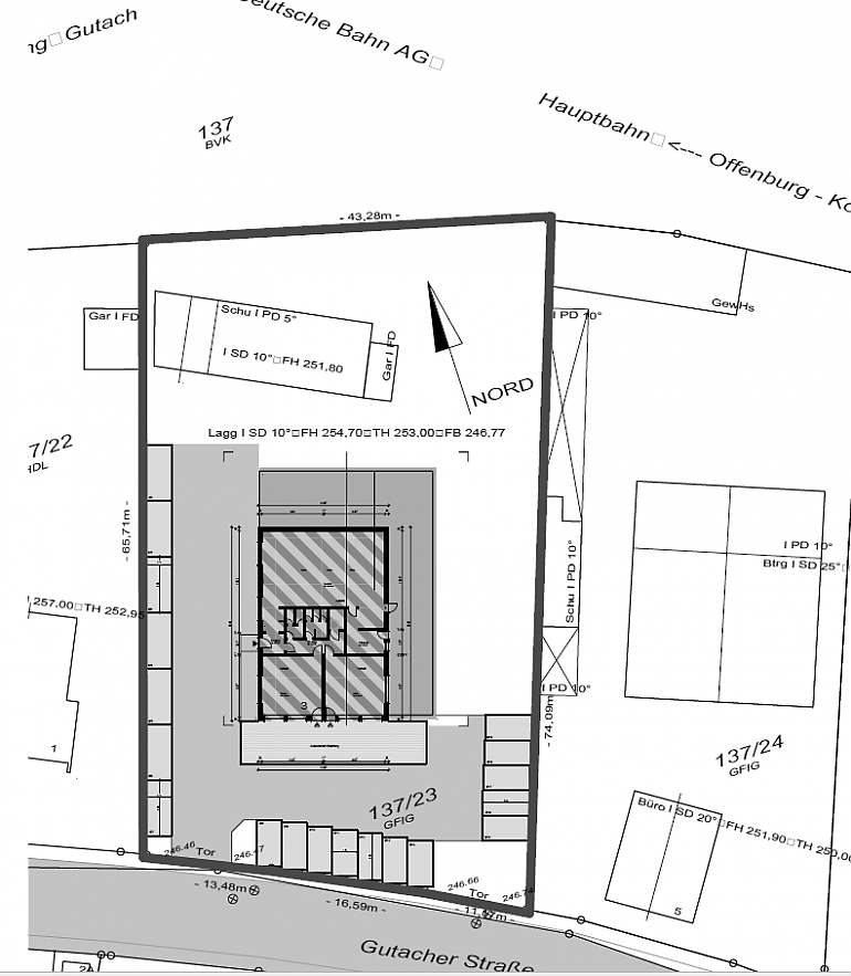 Umbau einer Lagerhalle