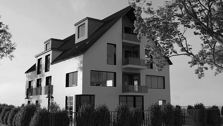 Neubau eines Mehrfamilienhauses mit Tiefgarage